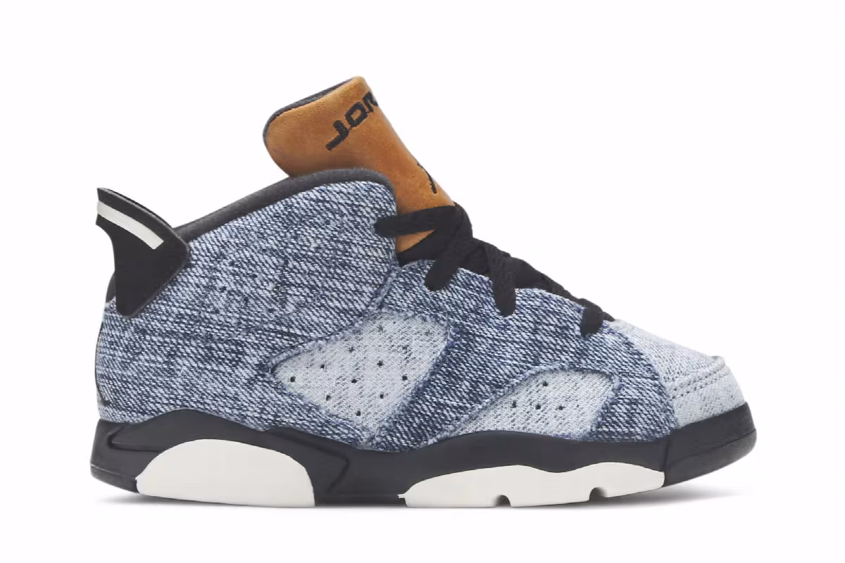 Air Jordan 6 TD Washed Denim, view 2