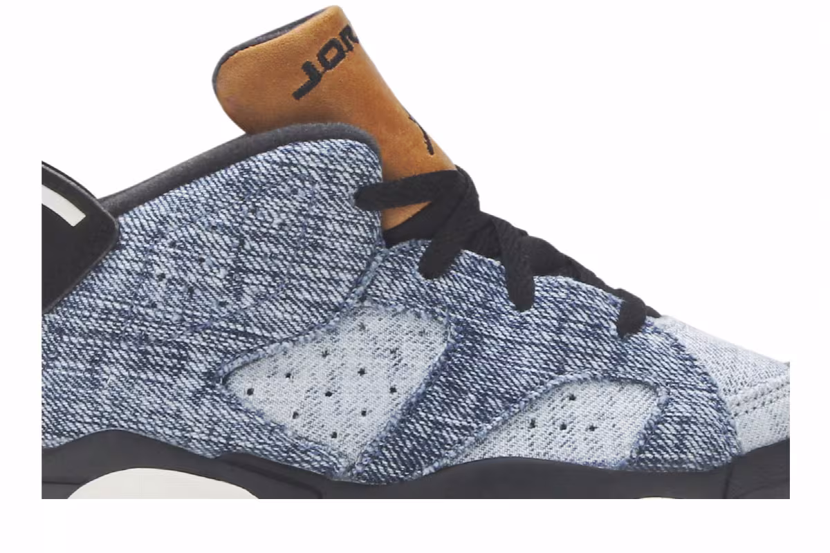 Air Jordan 6 TD Washed Denim, view 3