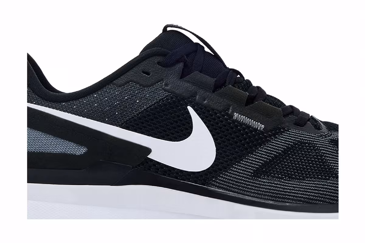 Nike Air Zoom Structure 25 Black Iron Grey, view 3