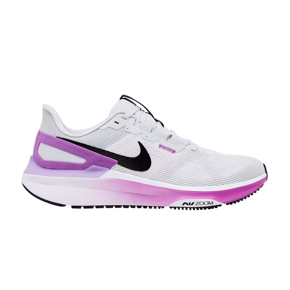 Nike Women's Air Zoom Structure 25 White Fuchsia Dream