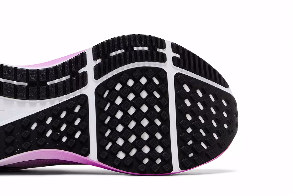 Nike Women's Air Zoom Structure 25 White Fuchsia Dream, view 6