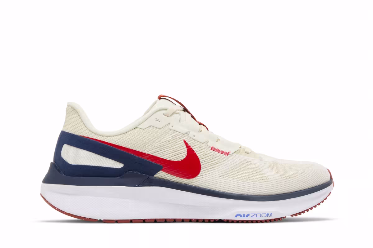 Nike Air Zoom Structure 25 Sea Glass University Red, view 2
