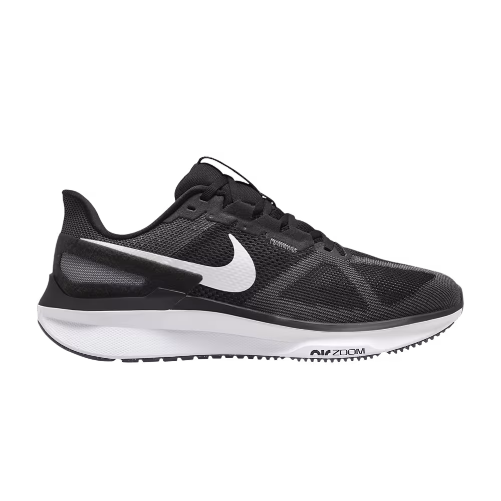 Nike Air Zoom Structure 25 Extra Wide Black Iron Grey