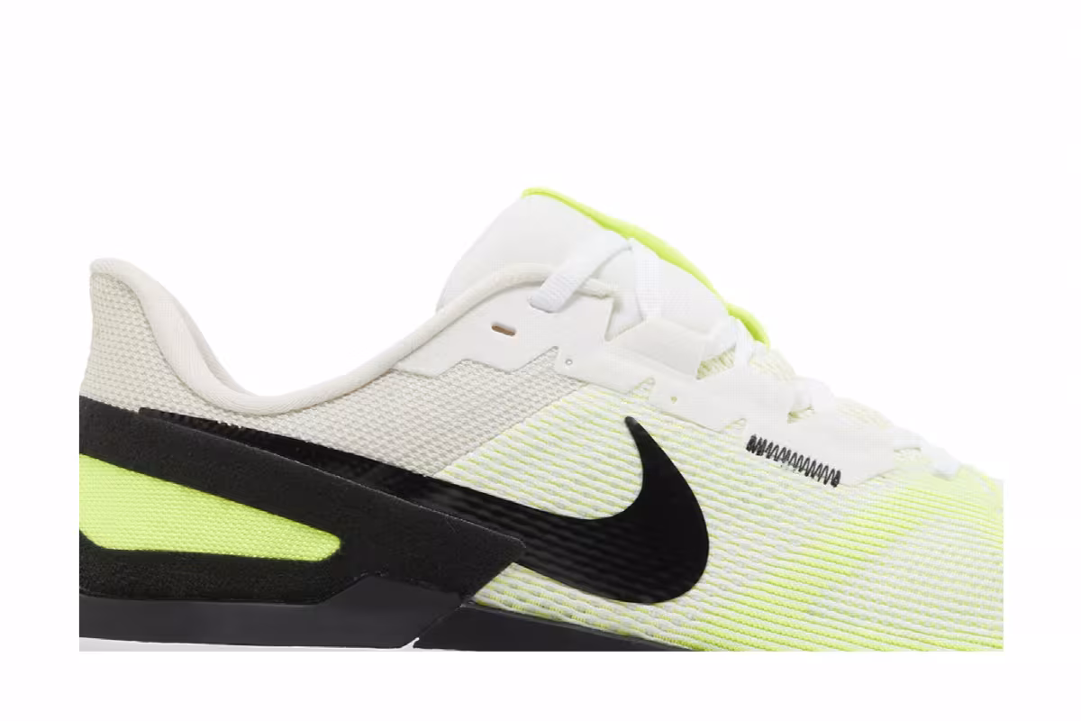 Nike Air Zoom Structure 25 White Volt, view 3