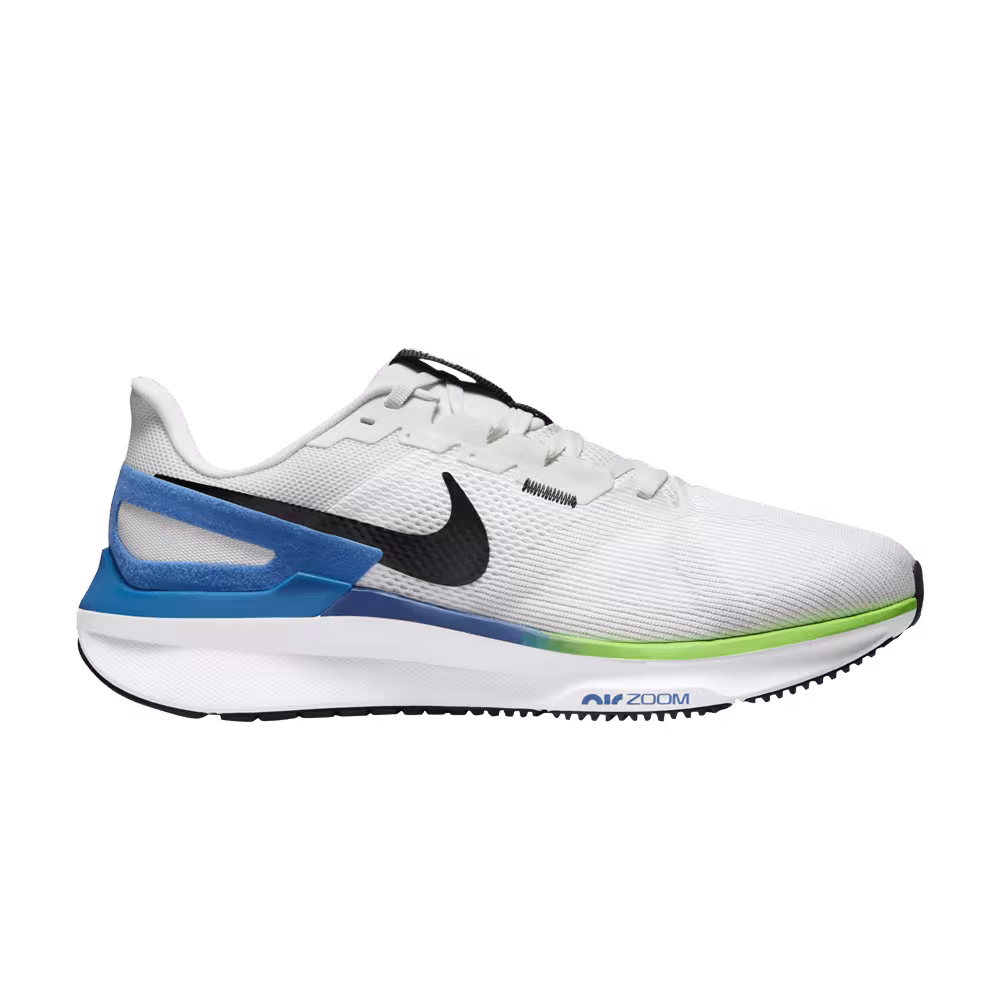 Nike Air Zoom Structure 25 Extra Wide White Star Blue