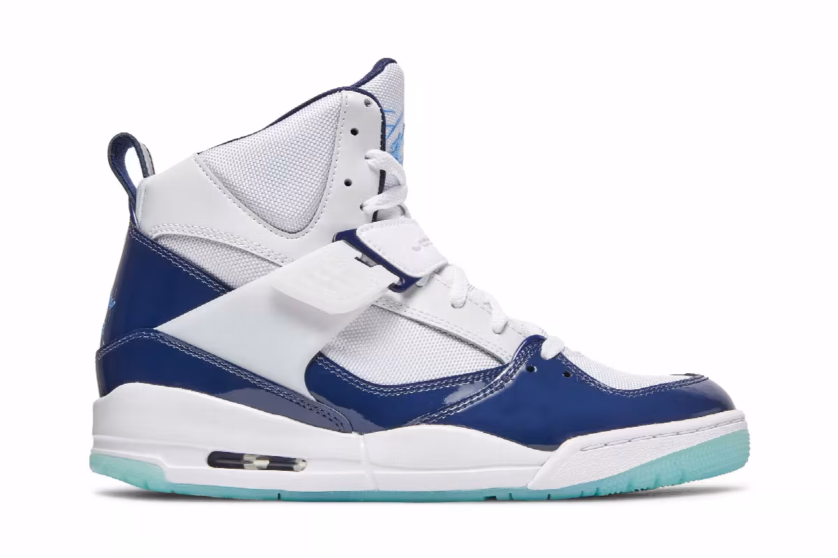 Air Jordan Flight 45 High Midnight Navy, view 2
