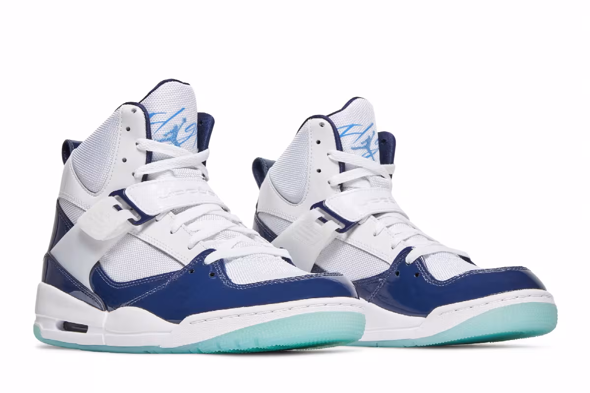 Air Jordan Flight 45 High Midnight Navy, view 9
