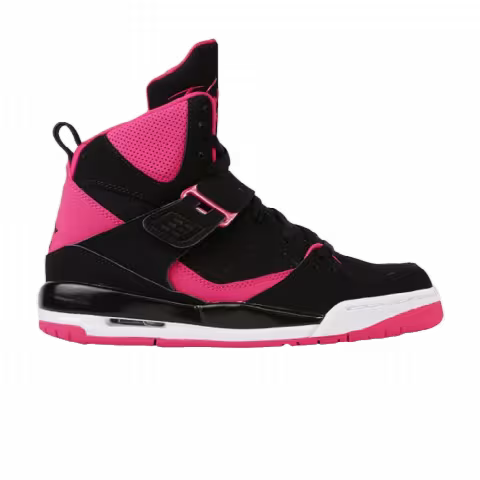 Air Jordan Flight 45 High IP GS 'Black Vivid Pink'