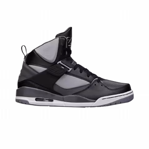 Air Jordan Flight 45 High 'Black Dark Grey Cement'