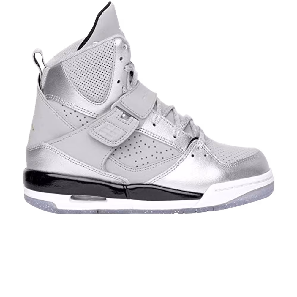 Air Jordan Flight 45 High GS Metallic Silver