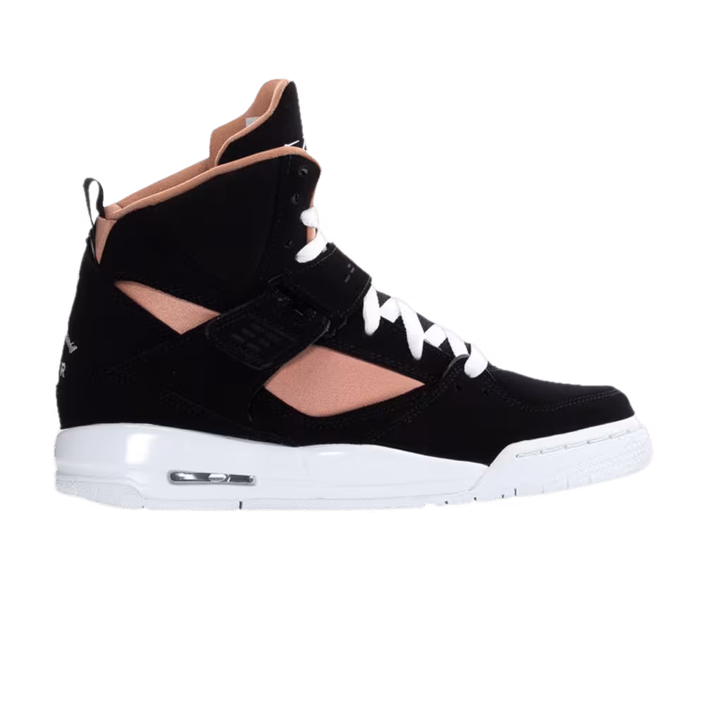 Air Jordan Flight 45 High IP GS Black Rose Gold