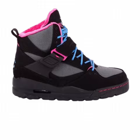 Air Jordan Flight 45 TRK GS 'Black Vivid Pink'