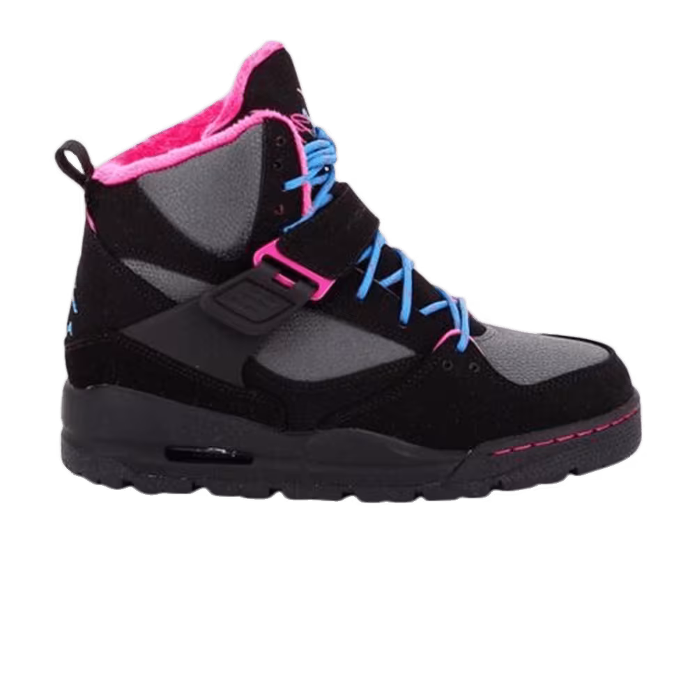 Air Jordan Flight 45 TRK GS Black Vivid Pink