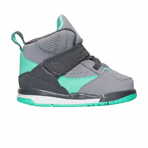 Air Jordan Flight 45 High TD 'Cement Grey Green Glow'
