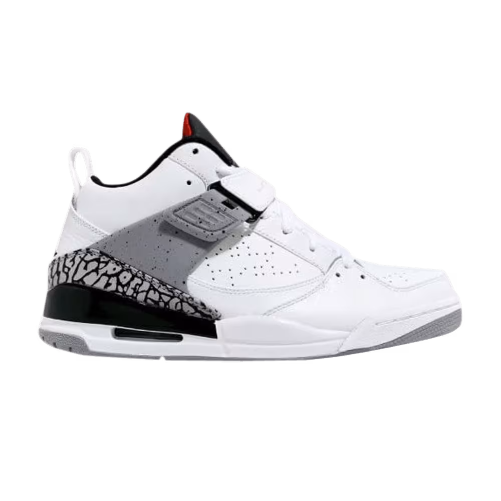 Air Jordan Flight 45 GS White Cement Grey