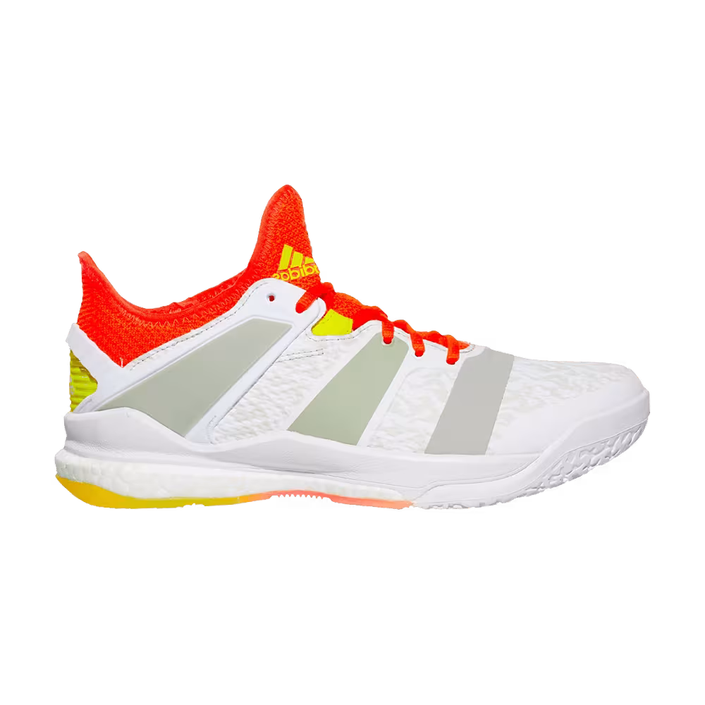 Adidas Stabil X White Solar Red