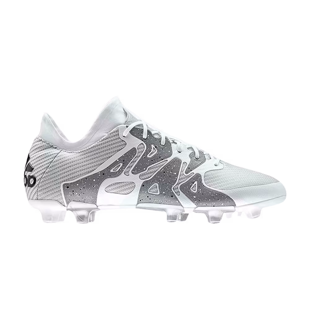 Adidas X 15.1 FG AG White Silver Metallic