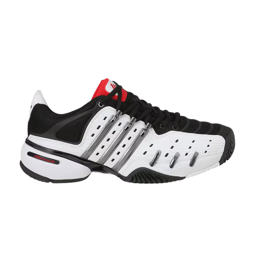 Adidas Barricade 5 White Iron Silver