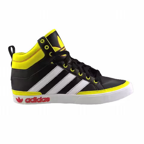 Adidas Top Court High FS 'Black Vivid Yellow'