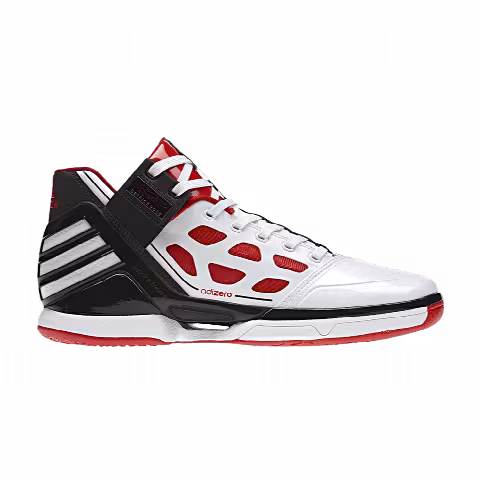 Adidas Adizero Rose 2 'White Black Red' Sample