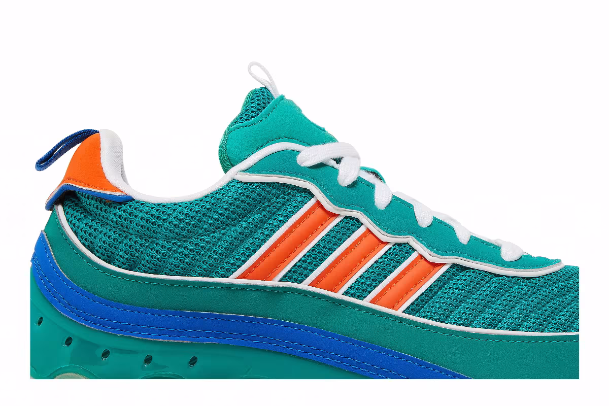 Adidas Microbounce T1 Glory Green Orange, view 3