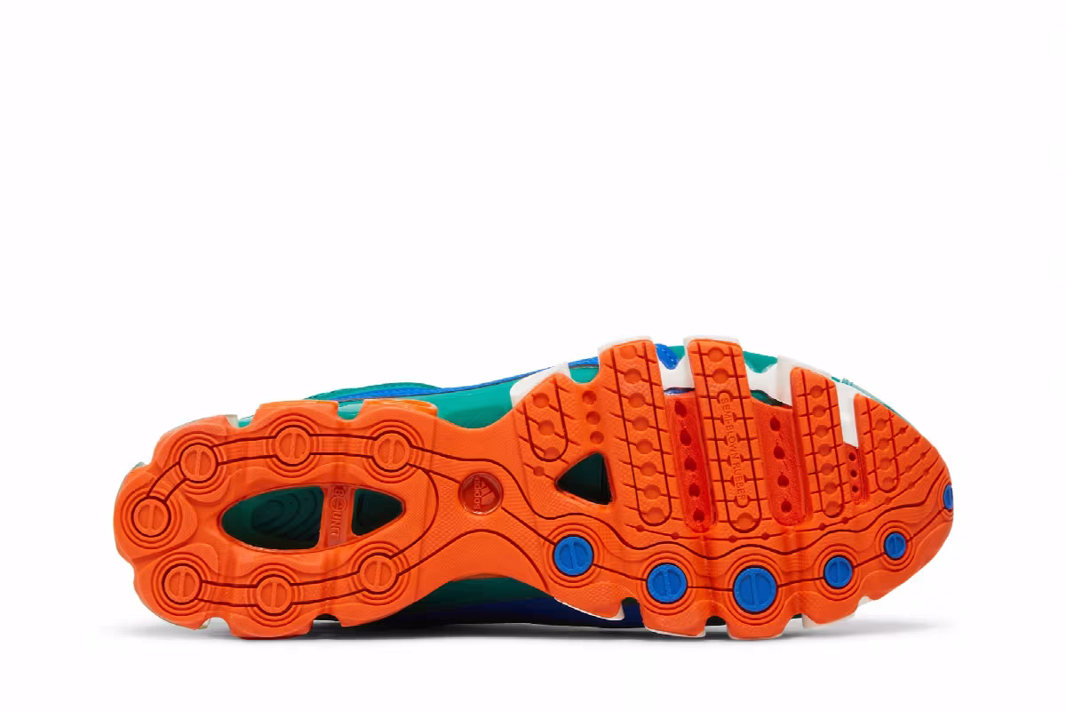Adidas Microbounce T1 Glory Green Orange, view 5