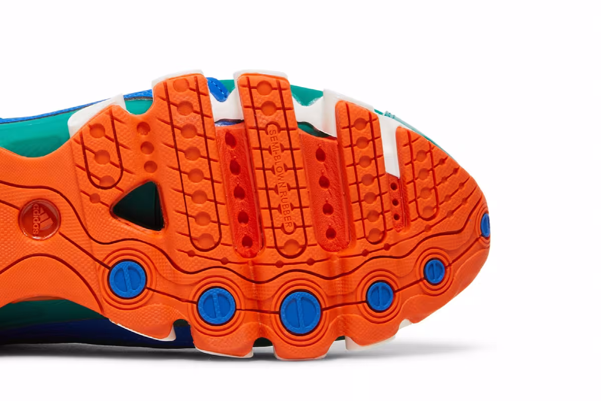 Adidas Microbounce T1 Glory Green Orange, view 6