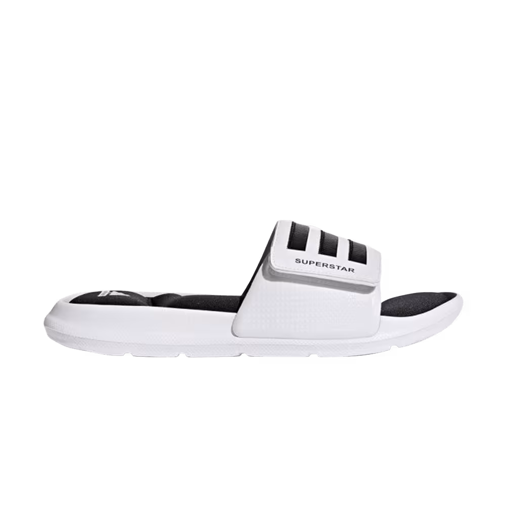 Adidas Superstar Slide White Black