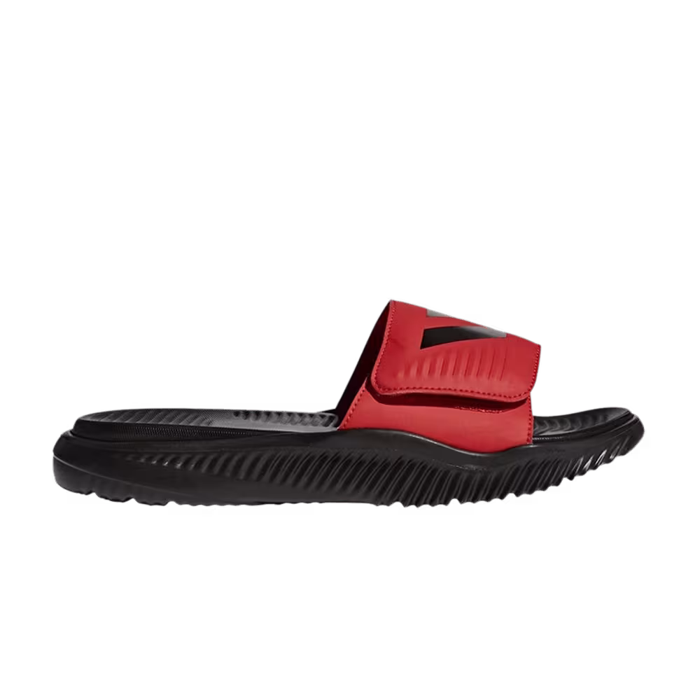 Adidas Alphabounce Slide Scarlet Black