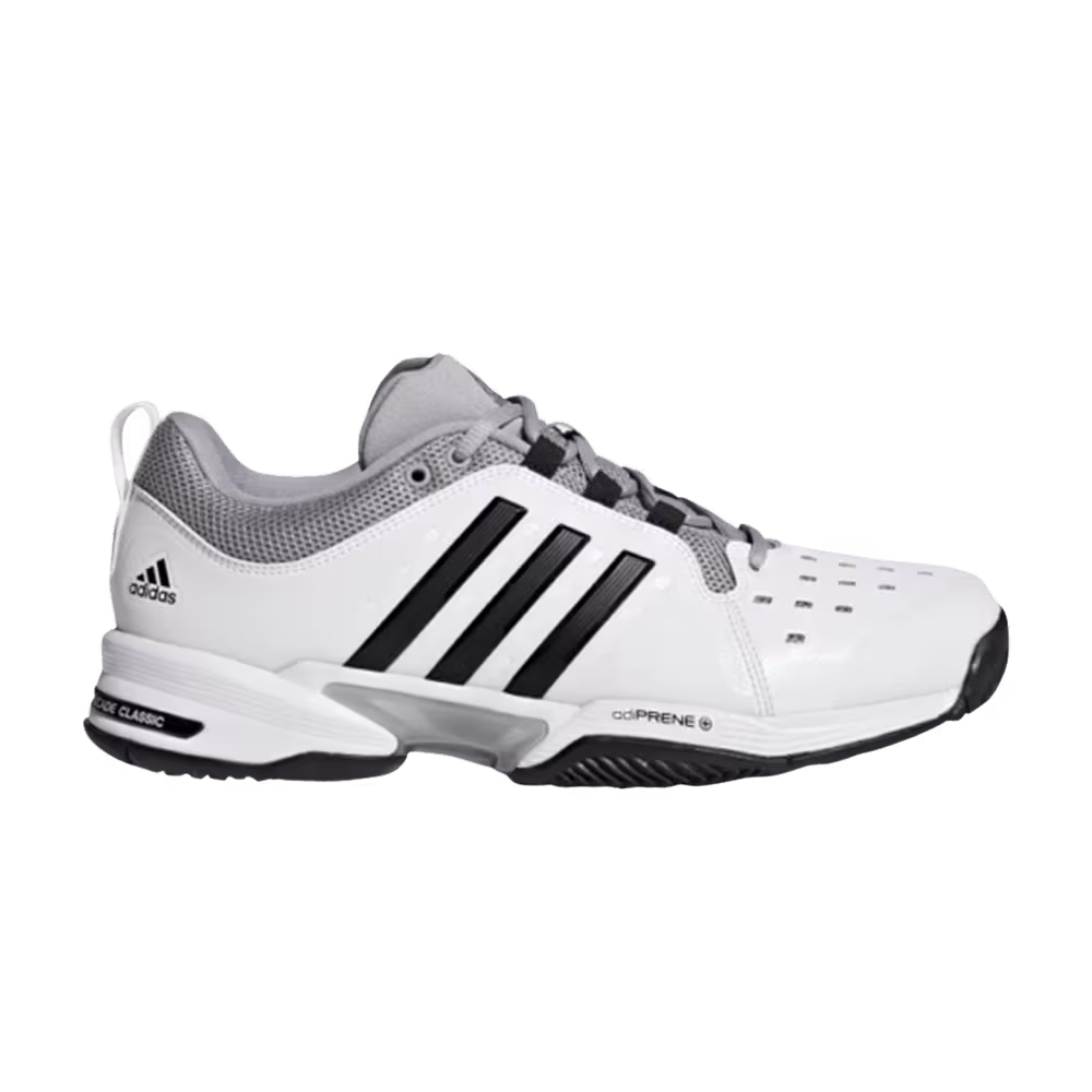 Adidas Barricade Classic Wide 4E Footwear White Black