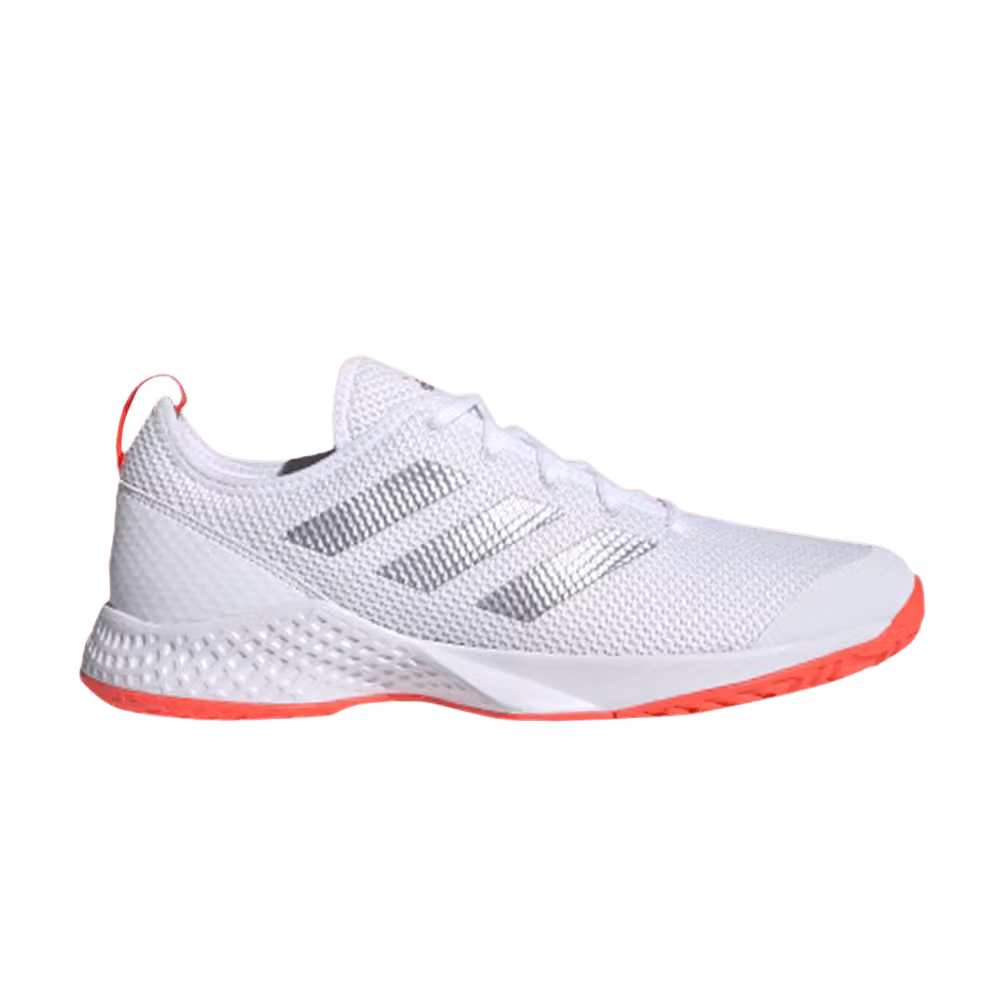 Adidas Court Control White Silver Metallic