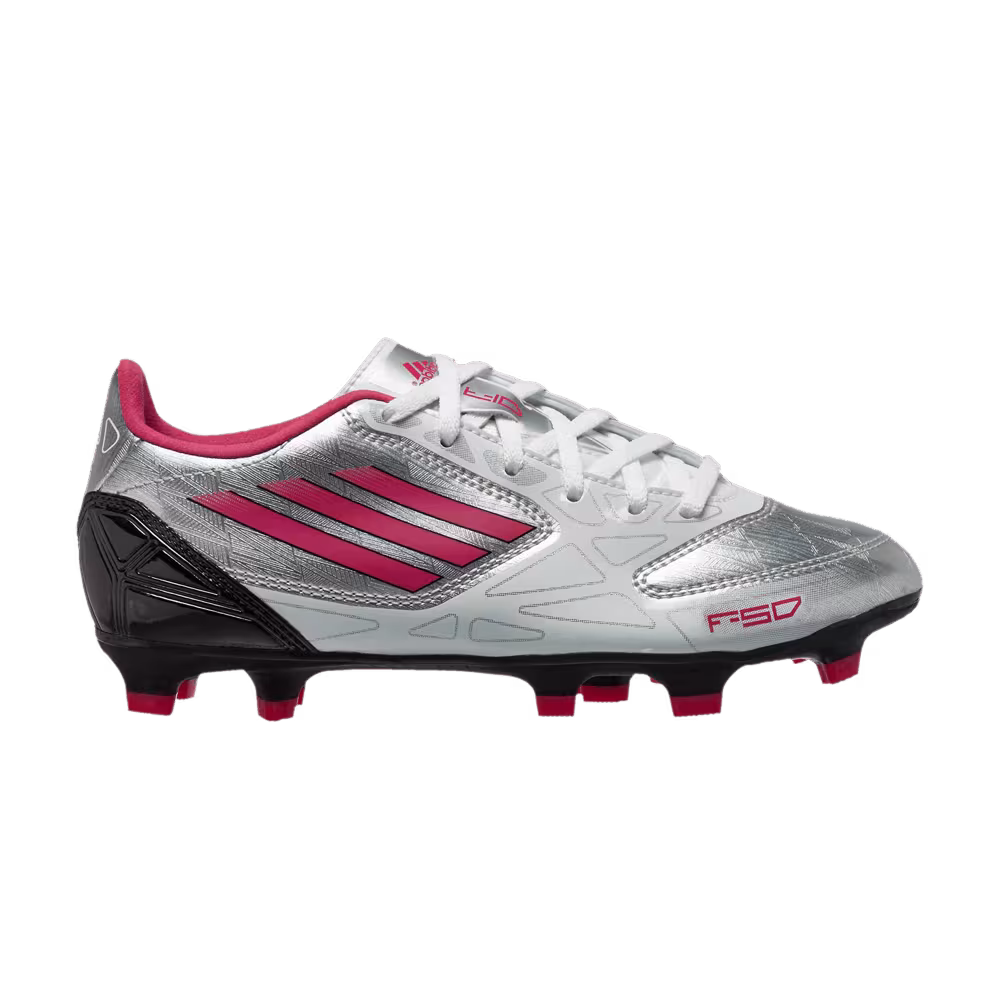 Adidas Women's F5 TRX FG Silver Pink