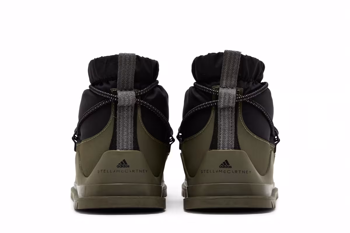 Stella McCartney x adidas Women's Winterboot Cold.Rdy Boots Black Dark Khaki, view 7