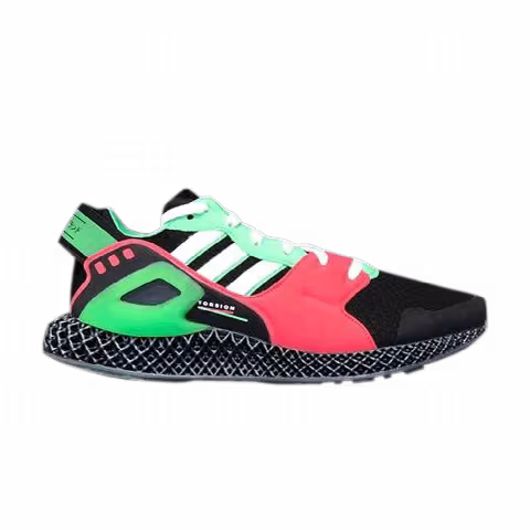 adidas ZX 4D Morph 'Black Green' Sample