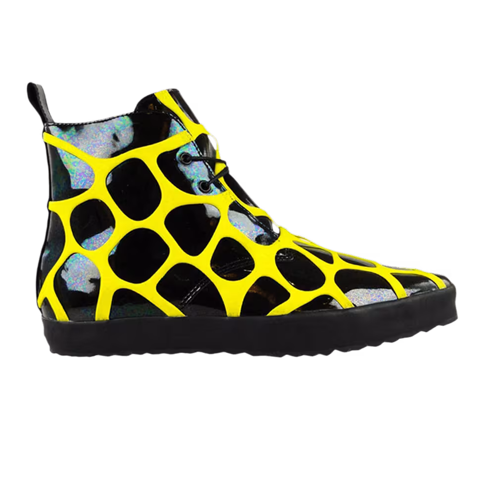 Jeremy Scott x adidas Web Boots Black Yellow