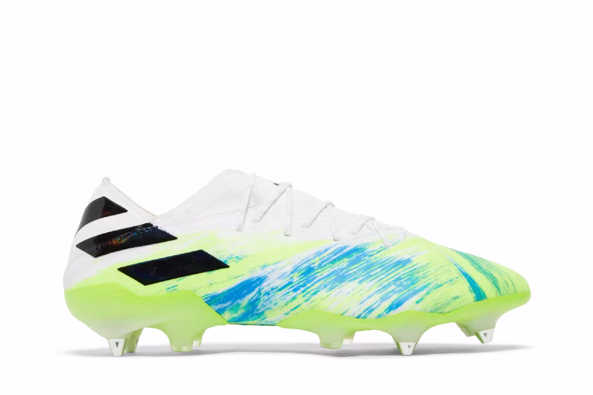 Adidas Nemeziz 19.1 SG Tension Tape - Signal Green, view 2