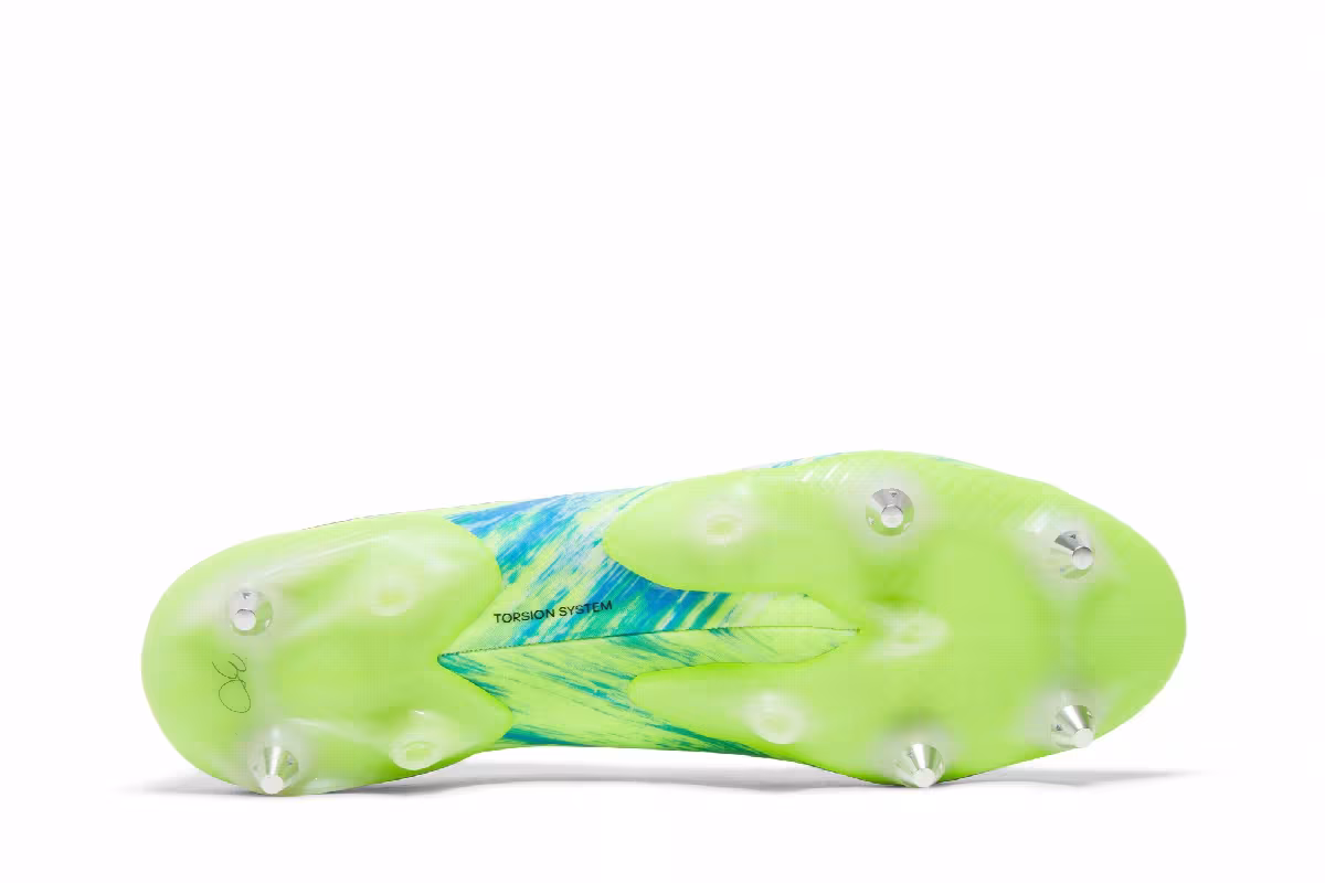 Adidas Nemeziz 19.1 SG Tension Tape - Signal Green, view 5