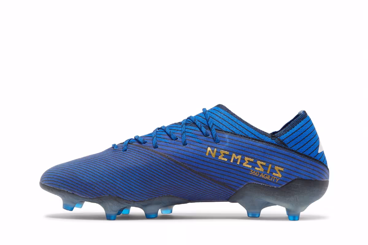 Adidas Nemeziz 19.1 FG Tension Tape - Football Blue, view 4