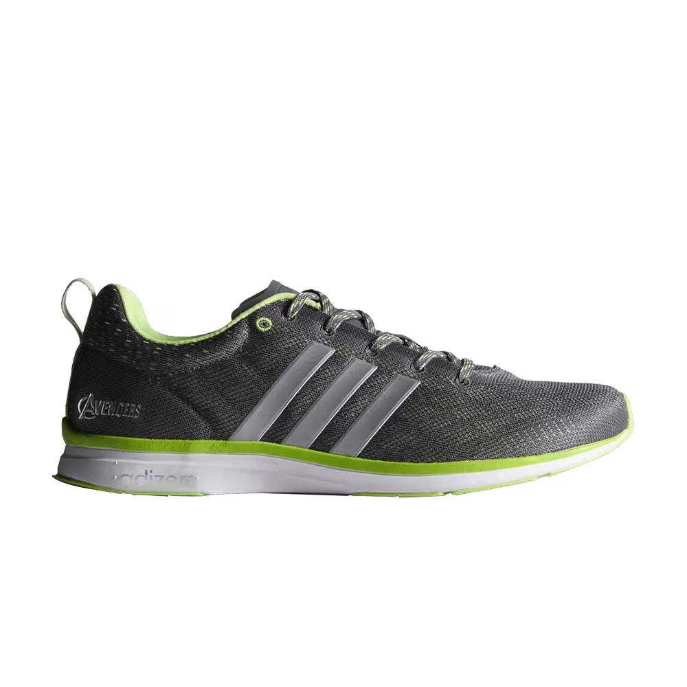 Marvel x adidas Adizero Feather 4 LTD Solar Green