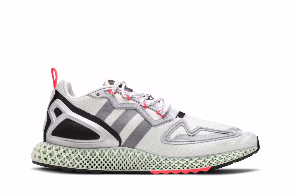 adidas ZX 2K 4D Faint Green, view 2