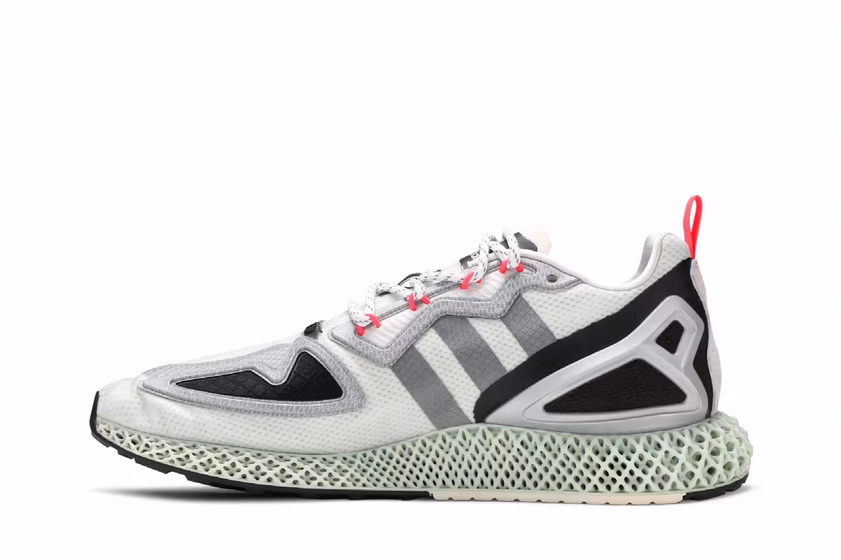 adidas ZX 2K 4D Faint Green, view 4