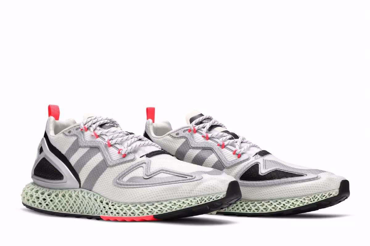 adidas ZX 2K 4D Faint Green, view 9