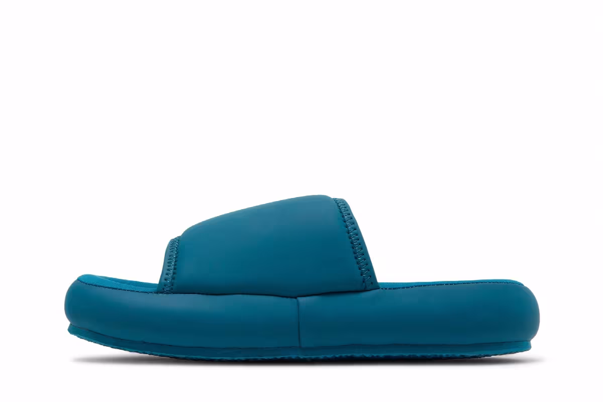 Adidas Yeezy Women's Season 7 Neoprene Slide Aqua, view 4