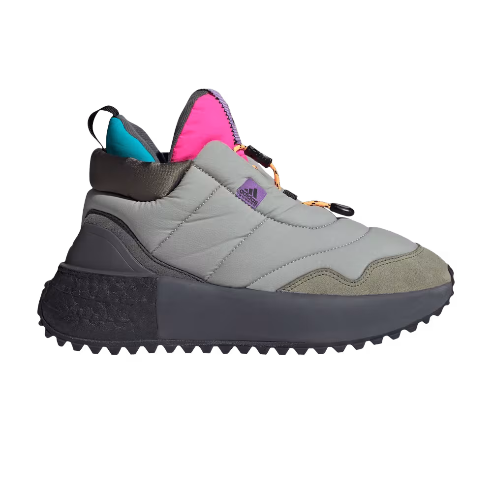 Adidas Women's X_PLRBOOST Puffer Metal Grey Lucid Pink