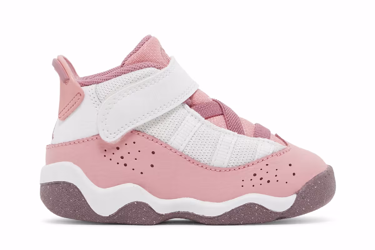 Air Jordan 6 Rings TD Coral Chalk, view 2