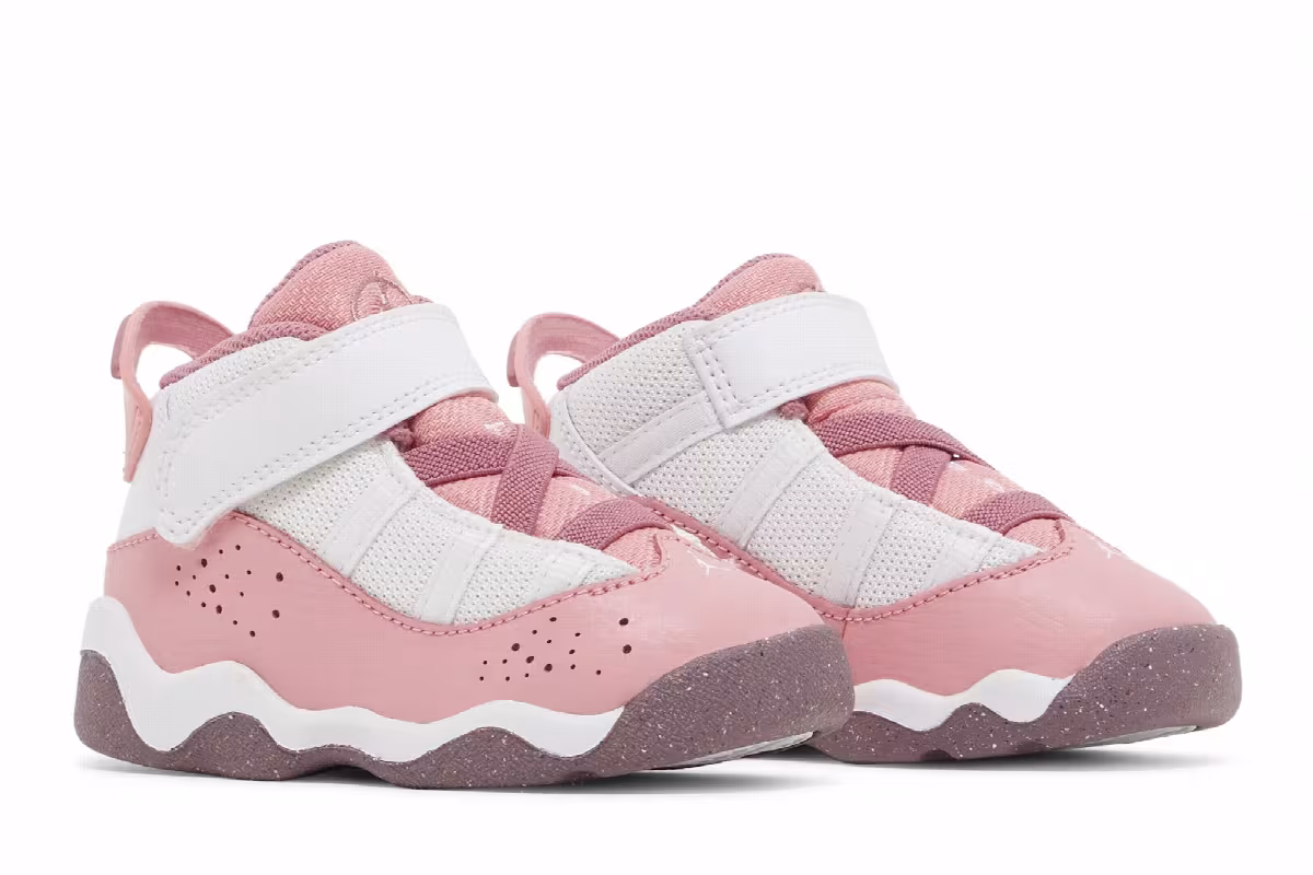 Air Jordan 6 Rings TD Coral Chalk, view 9
