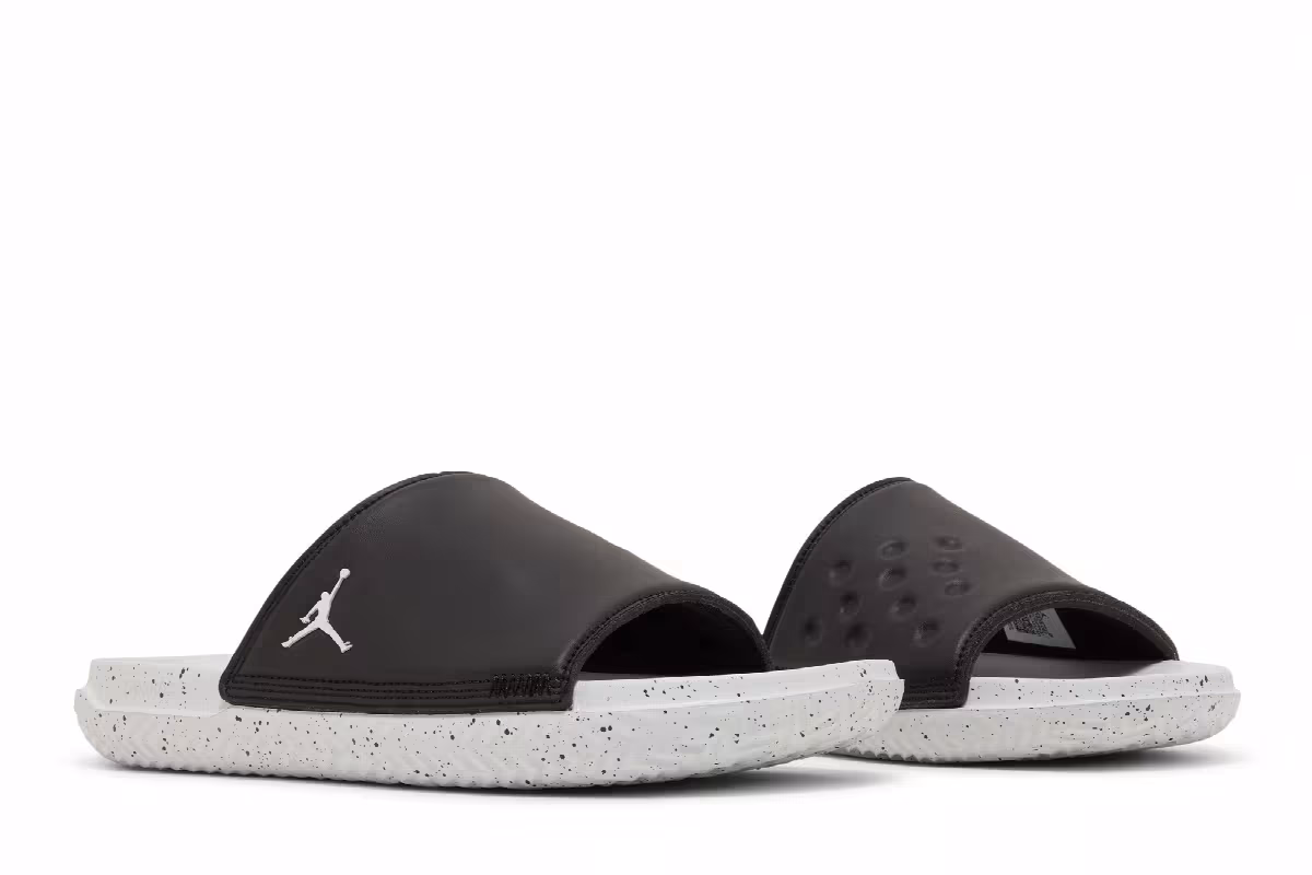 Air Jordan Play Slide Black Photon Dust, view 9