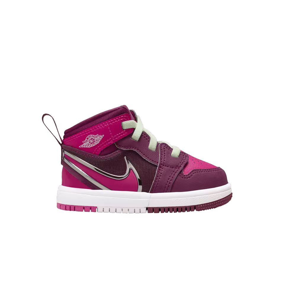 Air Jordan 1 Mid RM EasyOn TD Bordeaux Active Pink