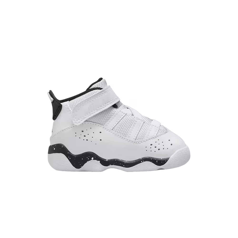 Air Jordan 6 Rings TD White/White/Black