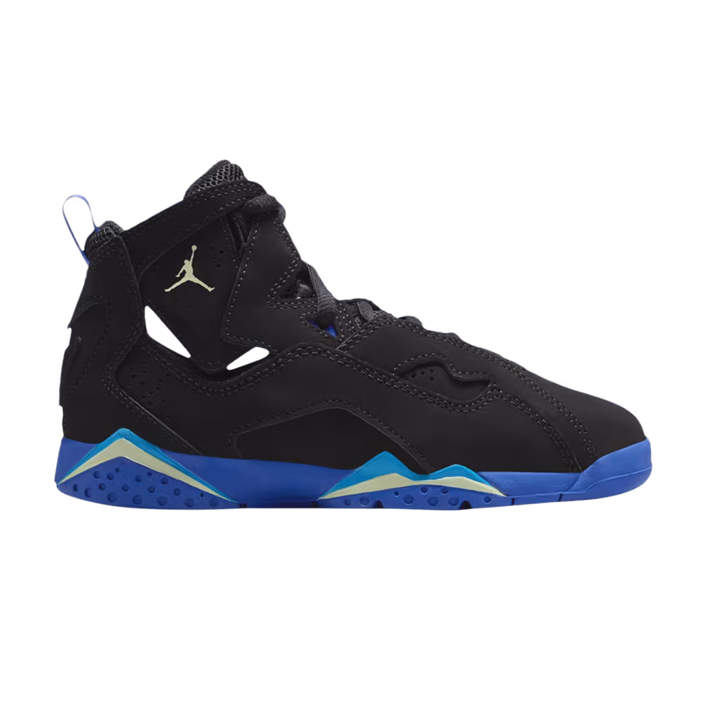 Air Jordan True Flight PS Black Hyper Royal